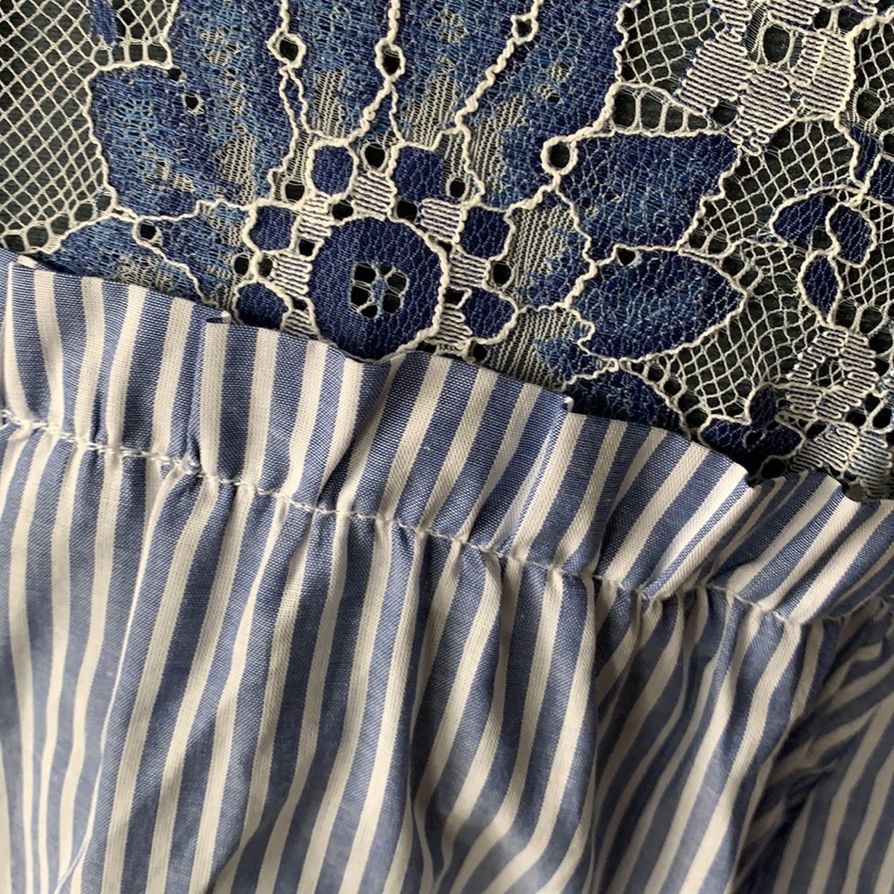 BCBG Maxazria Stripe Blouse - Picture 3 of 9